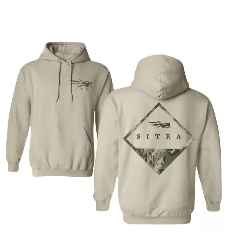 Optifade Badge Camo Sitka Unisex T-shirt/Sweatshirt/Hoodie For Men, 100% Cotton - Classic | HypeDripTees.com