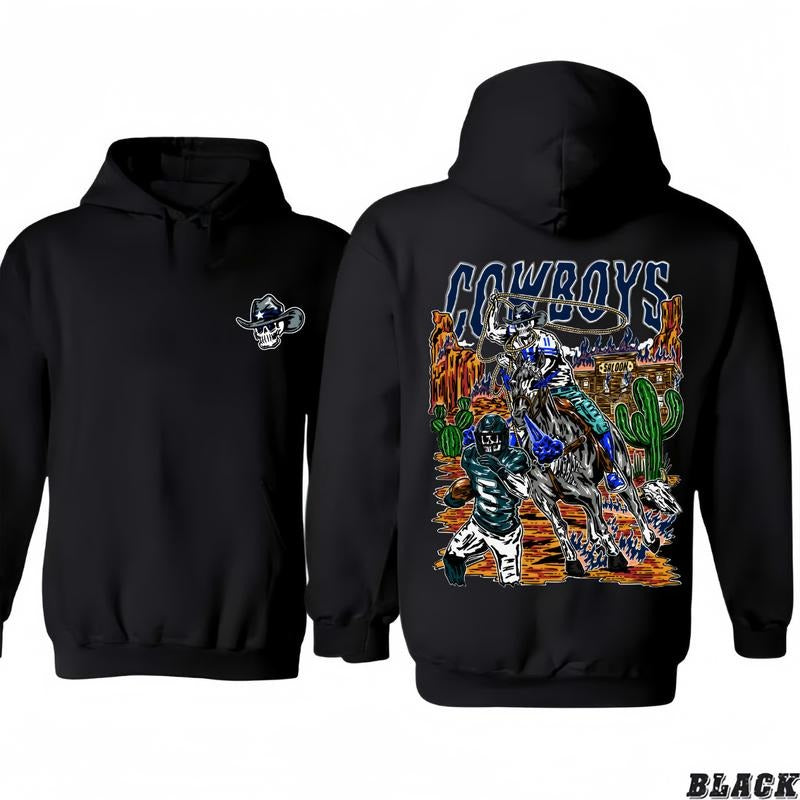 Dallas Football Limited Edition Graphic Cow boys T-shirt/Hoodie, Vintage for Men and Women, Unisex Vintage Crewneck...