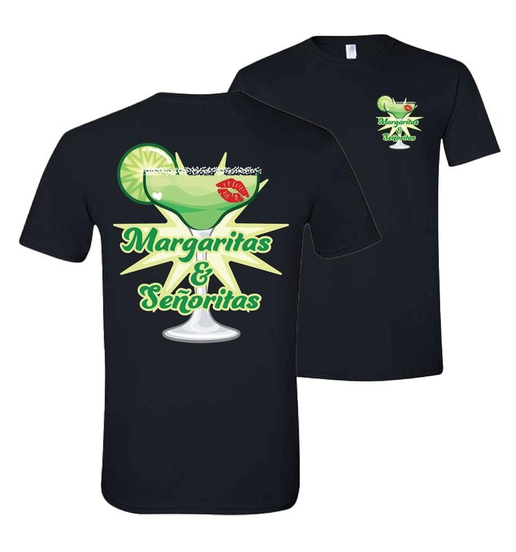 MARGARITAS & SENIORITAS Comfy and Quality Shirt/Hoodie! Sweatshirt | HypeDripTees.com
