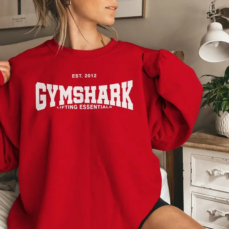 Gymshark Lifting Essentials Unisex Cotton T-shirt/Sweatshirt/Hoodie | HypeDripTees.com