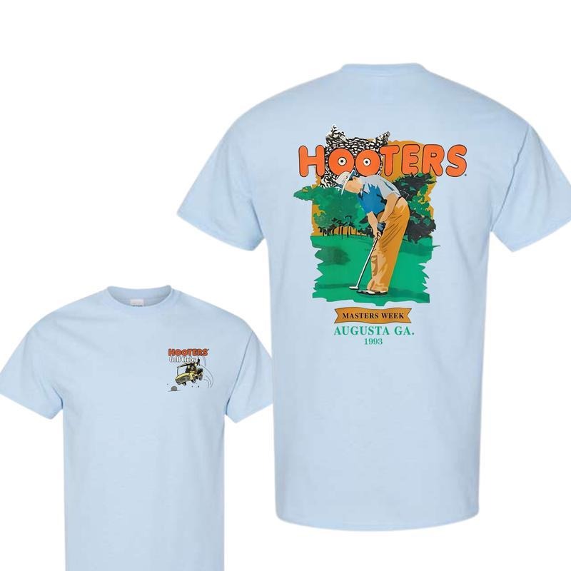 Hooters Golf Club Week 1993 Vintage Tshirt, Golf Cart Club Shirt, men's vintage tees, Full Color, For Men, For Women...