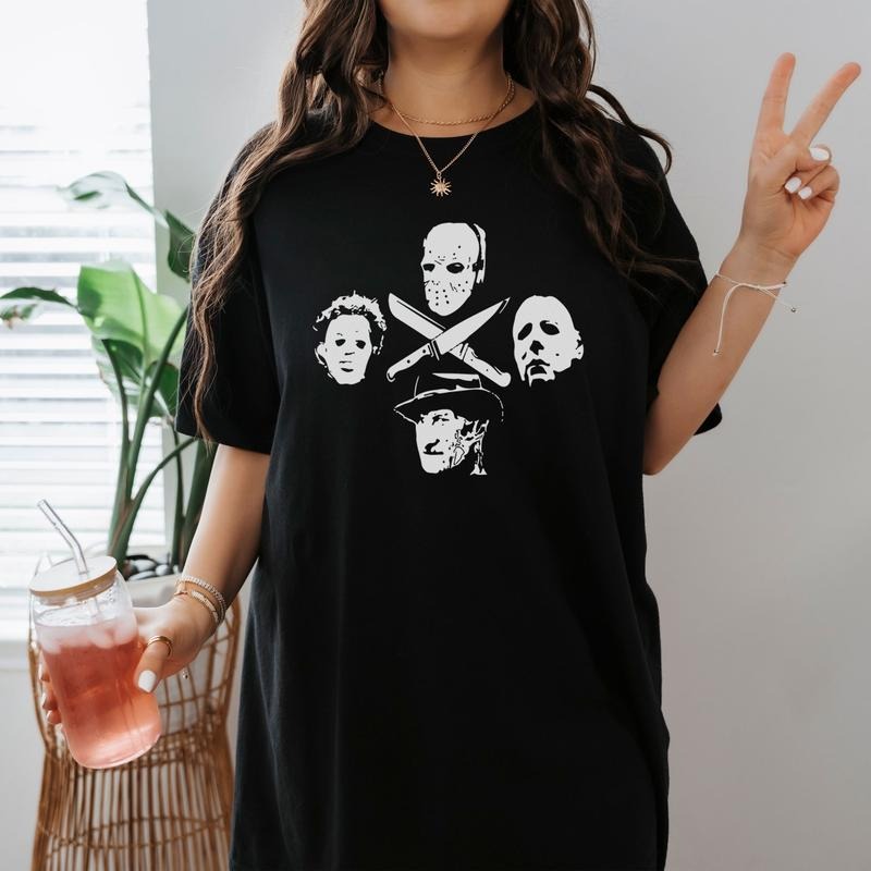 Horror Movie Team Freddy Krueger Jason Fan Voorhees Lovers Michael Fan Myers Lovers T Shirt Hoodie, Sweatshirt