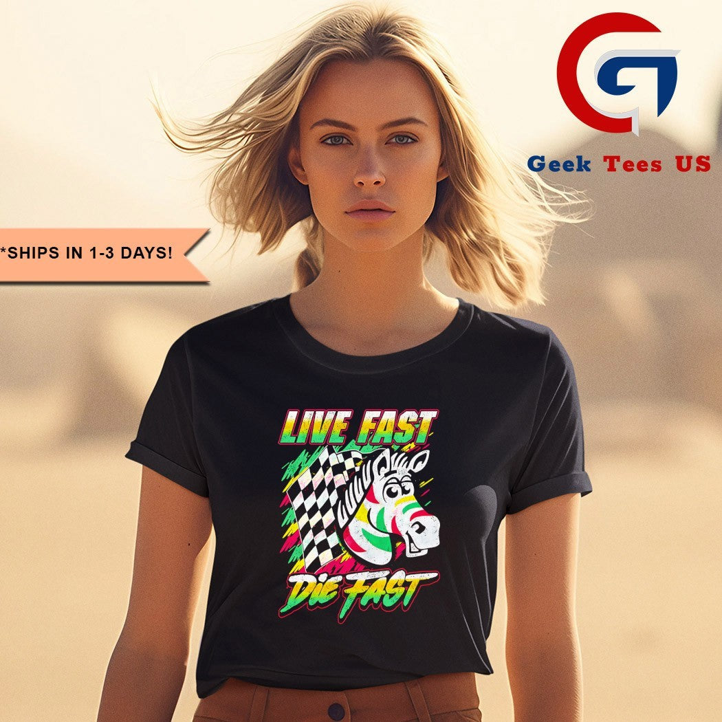 Horse live fast die fast shirt