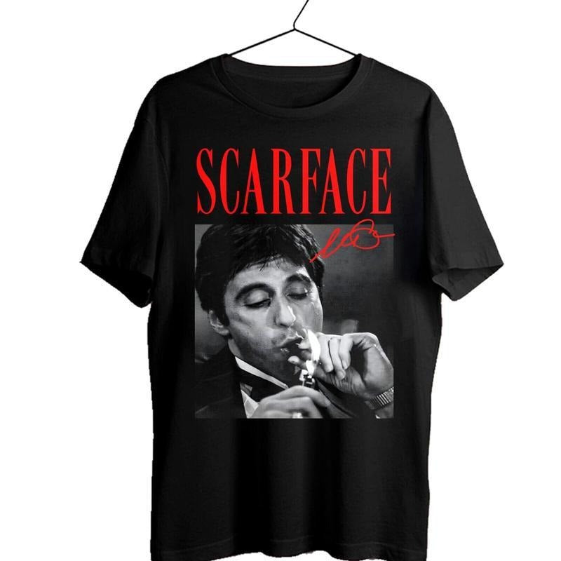 Hot Scarface Shirt - Gift for Fans - Black All Sizes - Men's Streetwear Top Hoodie, Sweatshirt | HypeDripTees.com