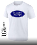 girls love the Dodgers shirt