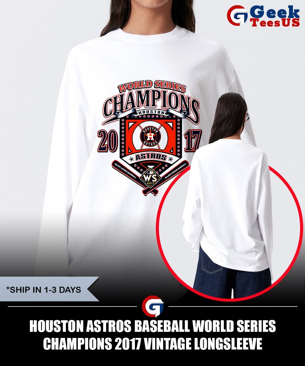 Houston Astros baseball World Series Champions 2017 vintage shirt