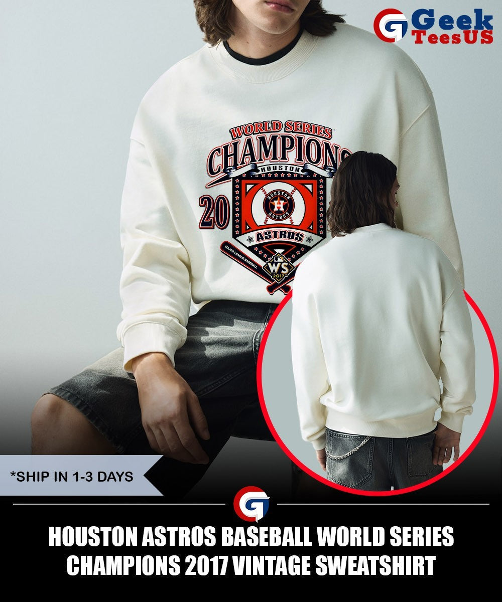 Houston Astros baseball World Series Champions 2017 vintage shirt