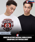 Houston Astros baseball World Series Champions 2017 vintage shirt