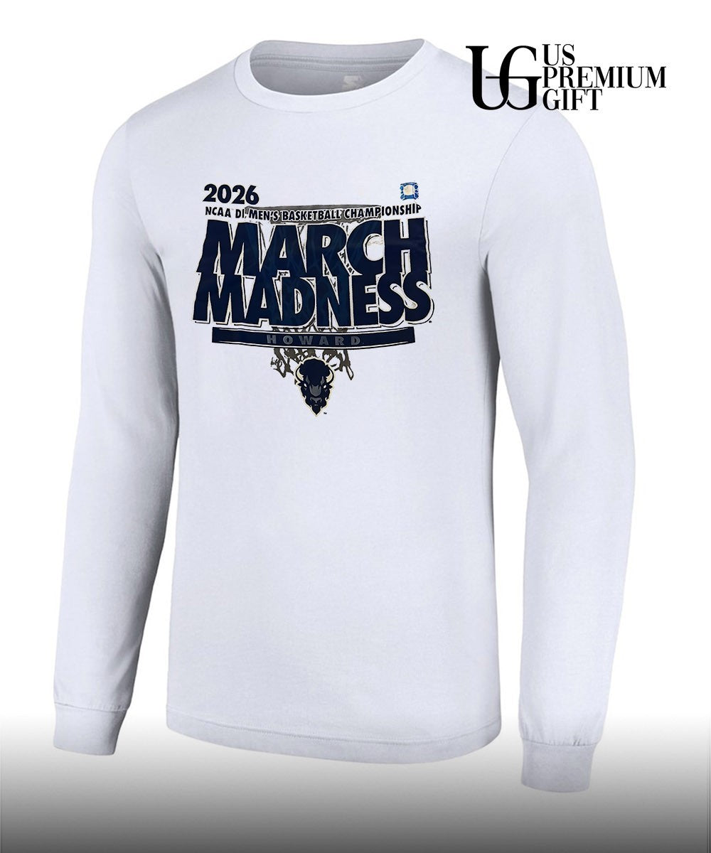 Howard Bison 2026 March Madness NCAA Division Women’s basketball Championship shirt