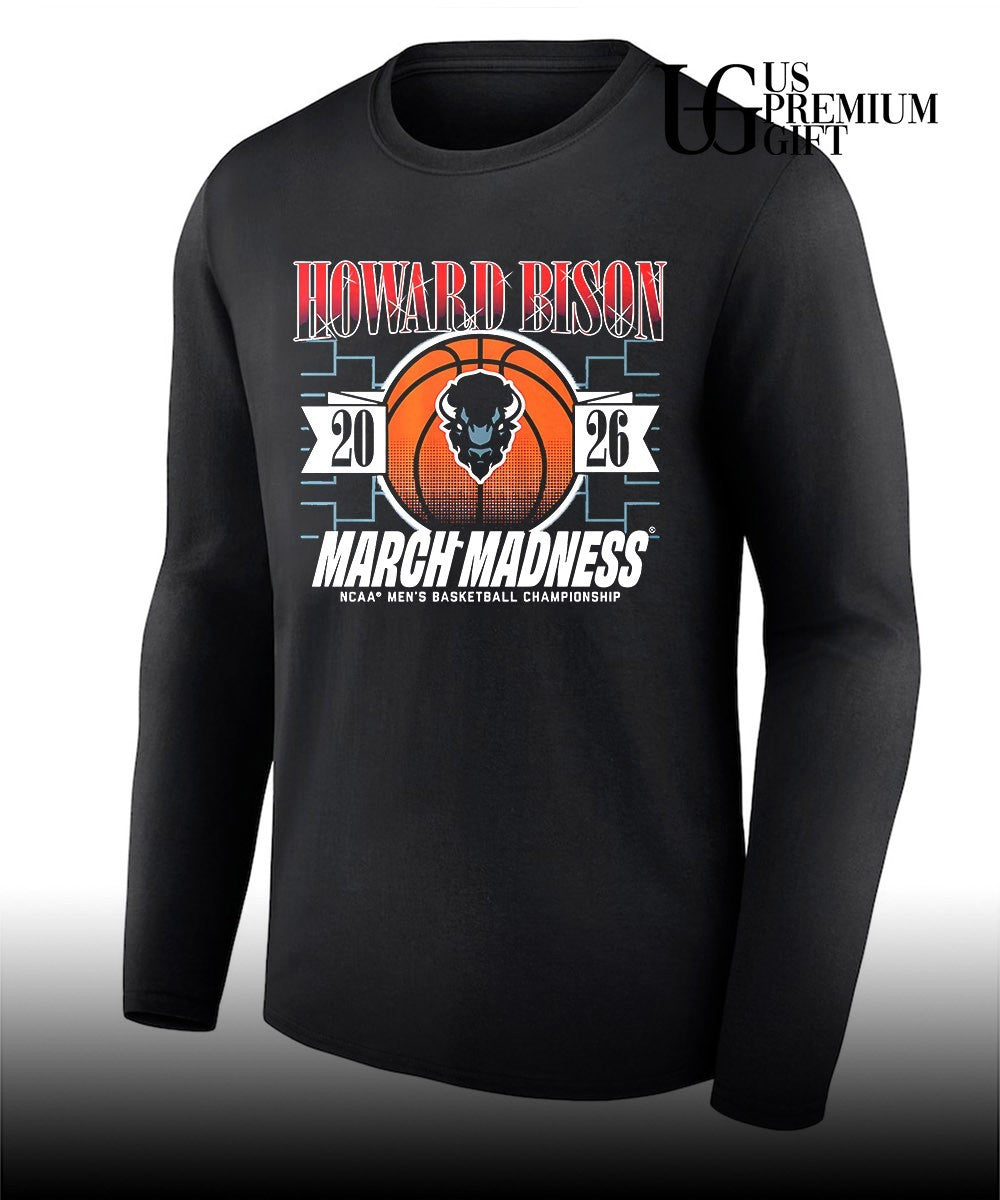 Howard Bison 2026 March Madness NCAA Men’s basketball Championship shirt