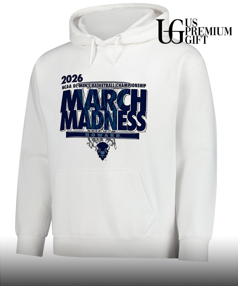 Howard University Bison March Madness NCAA D1 Men’s basketball Championship 2026 shirt