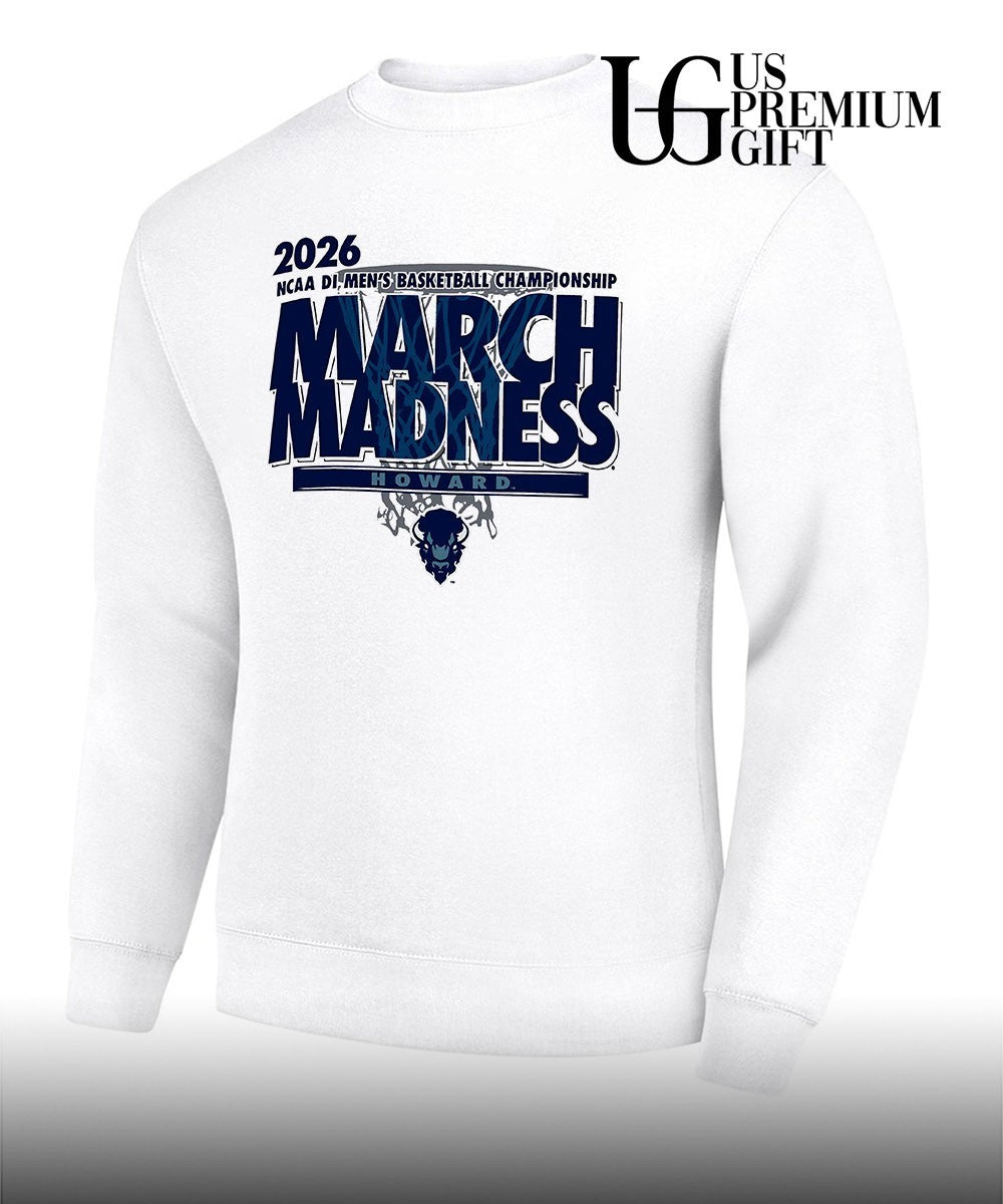 Howard University Bison March Madness NCAA D1 Men’s basketball Championship 2026 shirt