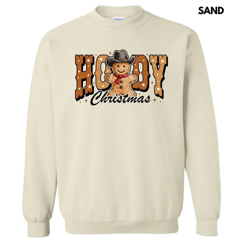 Howdy Gingerbread Christmas Sweatshirt 'NLB' T-Shirts, Hoodie | HypeDripTees.com