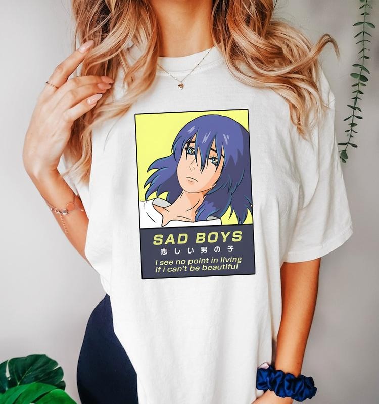Howl Sad Boys T-Shirt, Howl's Moving Castle Shirt, Anime shirt, Harajuku Clothing Hoodie, Sweatshirt | HypeDripTees.com