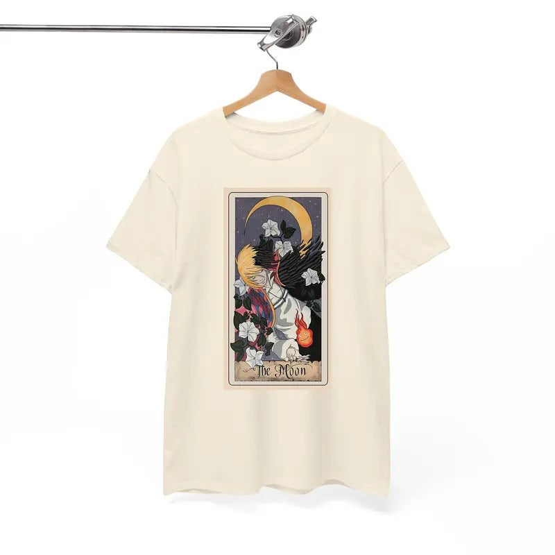 Howl Tarot Card Tshirt, Howls Moving Castle Tshirt, Howl And Sophie, Calcifer, Anime Hoodie, Sweatshirt | HypeDripTees.com