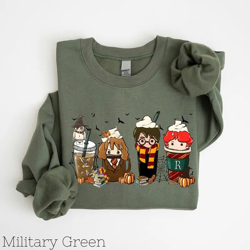 Hp Halloween Shirt, Hagrid's Pumpkin Patch Sweatshirt Hoodie | HypeDripTees.com