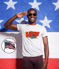Huf Skateboarding Cop Crushed Lettering T-Shirt