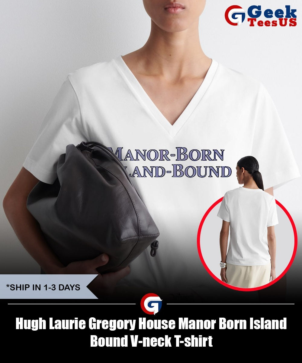 Hugh Laurie Gregory House Manor Born Island Bound shirt