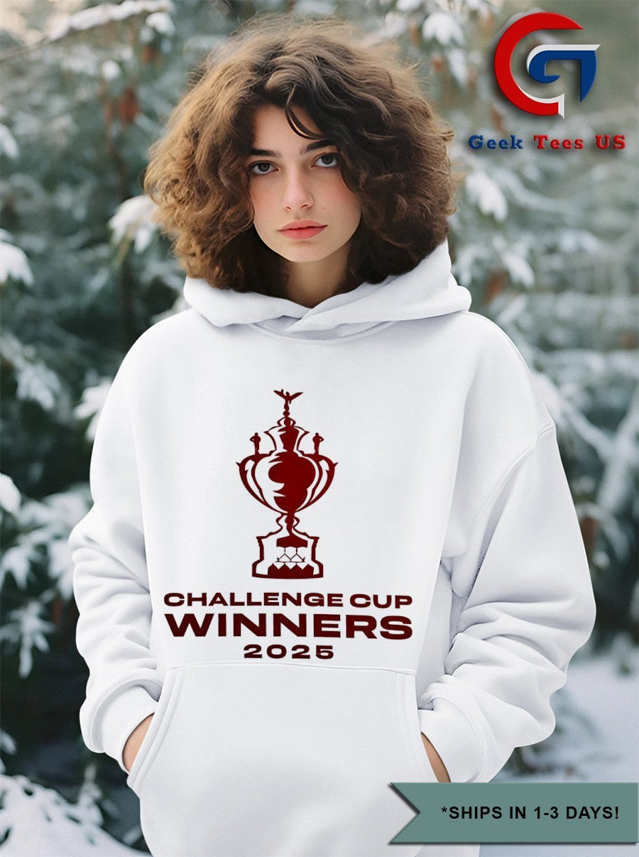Hull Kingston Rovers Challenge Cup Winners 2025 trophy shirt