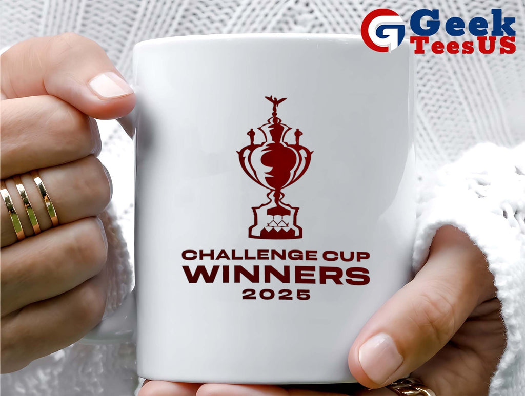 Hull Kingston Rovers Challenge Cup Winners 2025 trophy shirt