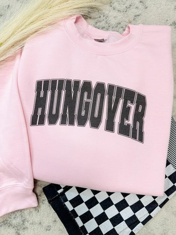 Hungover Graphic Sweatshirt T-Shirts, Hoodie | HypeDripTees.com