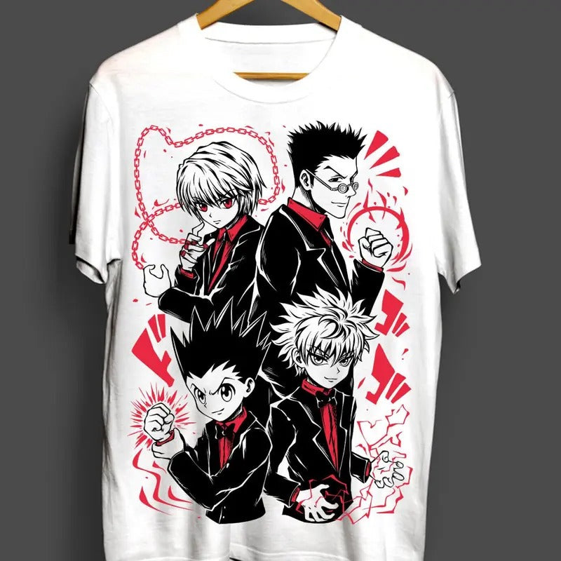 Hunter X Hunter T-Shirt Gon Killua Anime Manga Unisex Tshirt T-Shirt All Size Hoodie, Sweatshirt | HypeDripTees.com