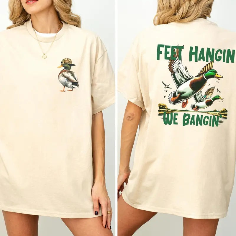 Hunting and Fishing Life T-Shirt Duck Hunting Shir_461 - Unisex And Inclusive - Multiple Colorways