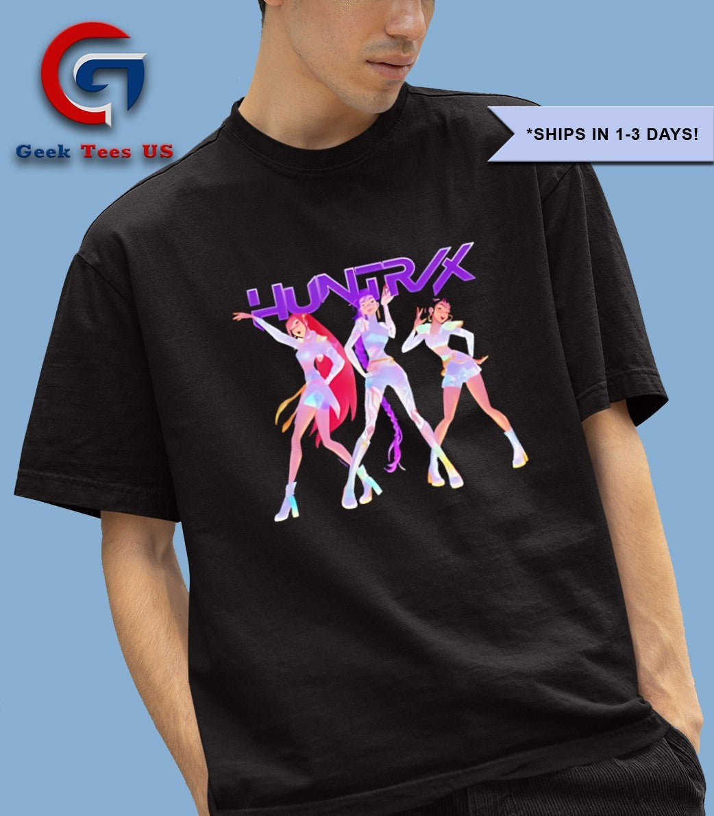 Huntrix Demon Hunters Kpop logo shirt