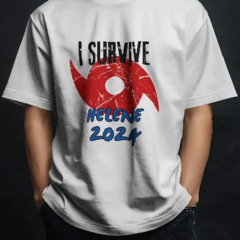 Hurricane Helene Support Unisex T-Shirt, Relief Tee, Disaster Survivor T-Shirt, Natural Disaster Awareness Top, Helene...