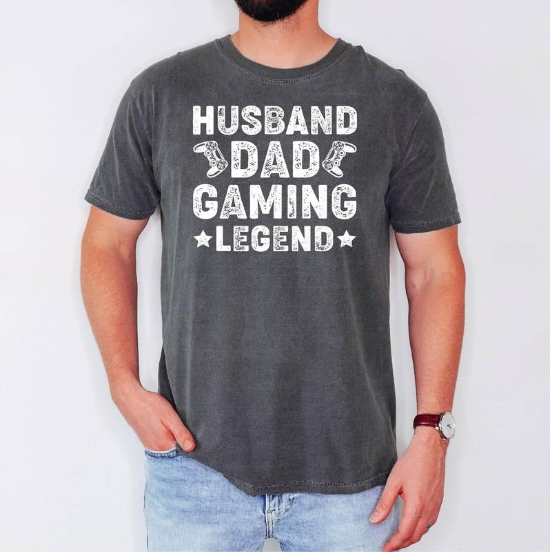 Husband Dad Gaming Legend, Husband Gifts, Gamer Dad Gifts, Retro Gaming Dad Shirt, Gaming Apparel Hoodie, Sweatshirt