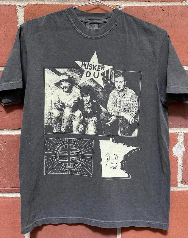Husker Du Fan Art T-shirt Hoodie, Sweatshirt | HypeDripTees.com