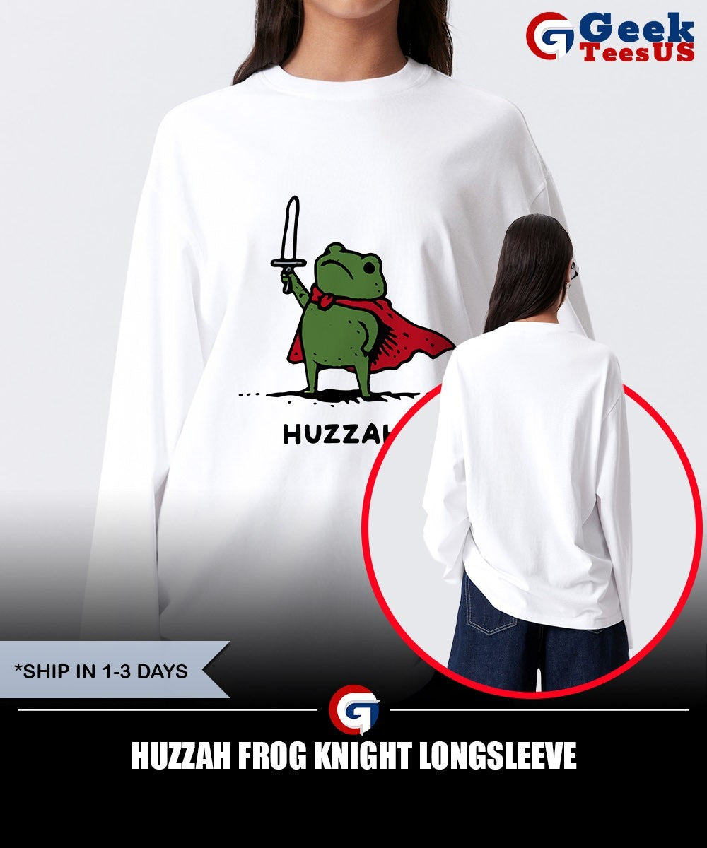 Huzzah frog knight shirt