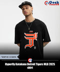 Hyperfly Katakana Detroit Tigers MLB 2025 shirt