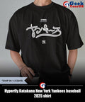 Hyperfly Katakana New York Yankees baseball 2025 shirt