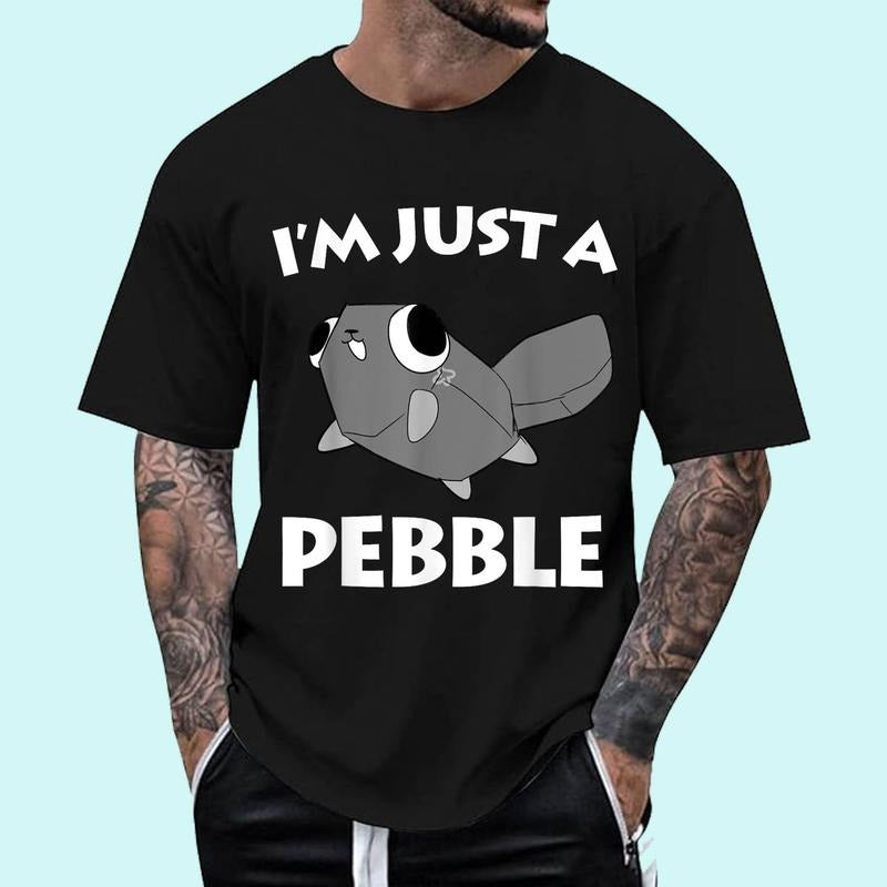 I''m Just a Pebble Unisex T-Shirt, Cotton 100%, Top Trending Fashion Hoodie, Sweatshirt | HypeDripTees.com