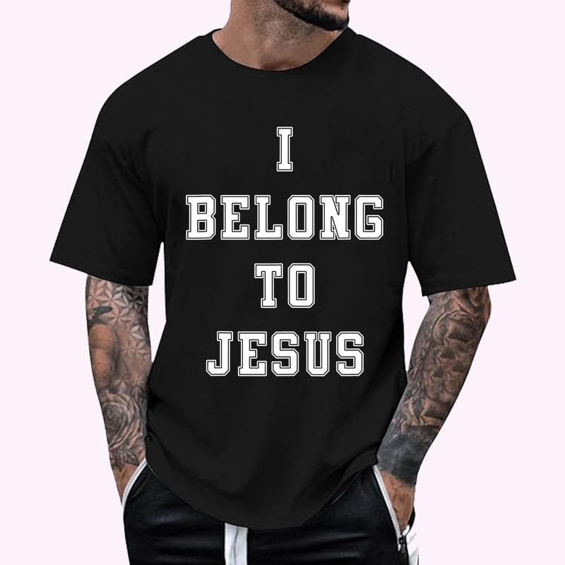 I Belong To Jesus t-Shirt | Unisex Cotton Tee, Top Menswear Hoodie, Sweatshirt | HypeDripTees.com