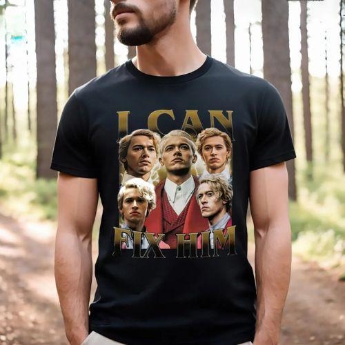I Can Fix Him T-Shirt, Snow Lands On Top T-Shirt, Movie T-Shirt, Tom Blyth T-Shirt Hoodie, Sweatshirt | HypeDripTees.com
