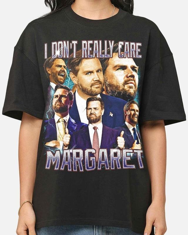 I Don't Really Care Margaret Funny Minimalist JD Vance T-Shirt Casual Comfort Hoodie, Sweatshirt | HypeDripTees.com