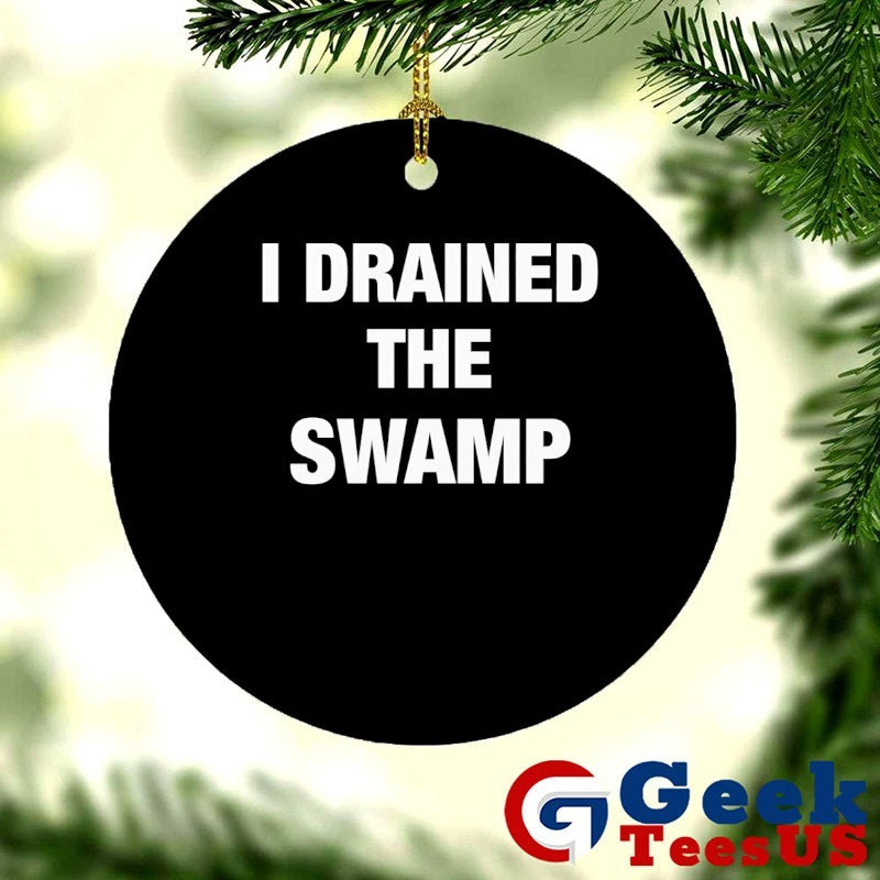 I Drained The Swamp shirt
