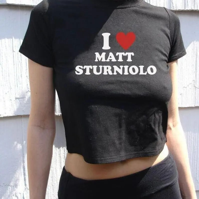 I Heart Matt Sturniolo | Sturniolo Triplets |  I heart | I love | YouTube YouTuber T-Shirt,  I Love Top Tee Shirt, Trendy...