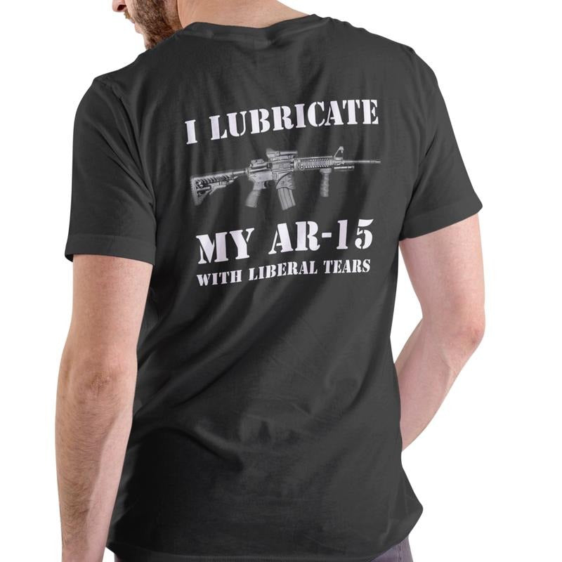 I LUBRICATE WITH LIBERAL TEARS T SHIRT, Unisex Cotton Hoodie, Sweatshirt | HypeDripTees.com