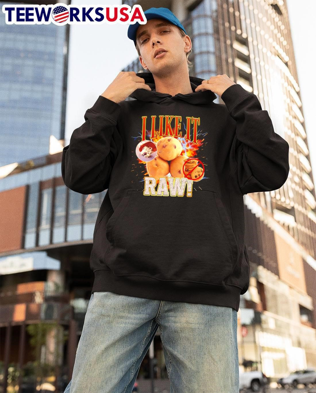 I Like It Raw Cookie Dough T-Shirt