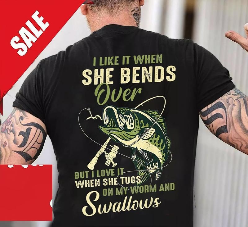 I Like When She Bends Over T-Shirt Perfect for Active Days and Casual Style Hoodie, Sweatshirt | HypeDripTees.com