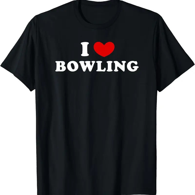 I Love Bowling, I Heart Bowling T-Shirt Hoodie, Sweatshirt | HypeDripTees.com