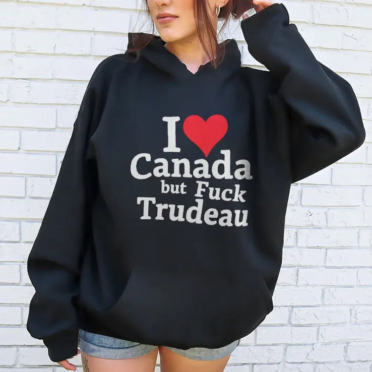 I Love Canada But Fuck Trudeau Shirt