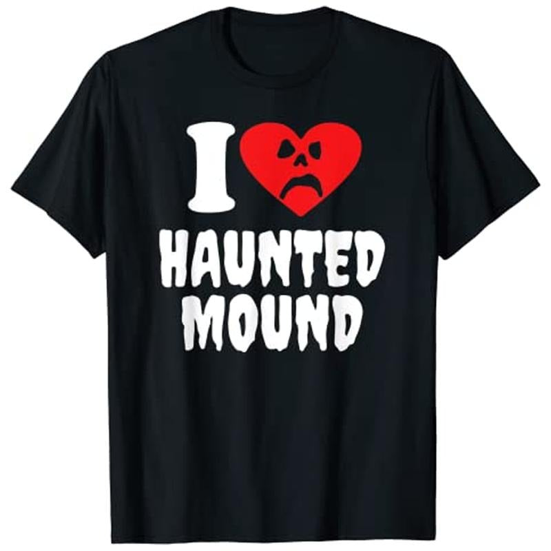 I Love Haunted Mound Sematary T-Shirt | Unisex Cotton Tee Gift | Size S-5XL | NEW Hoodie, Sweatshirt | HypeDripTees.com
