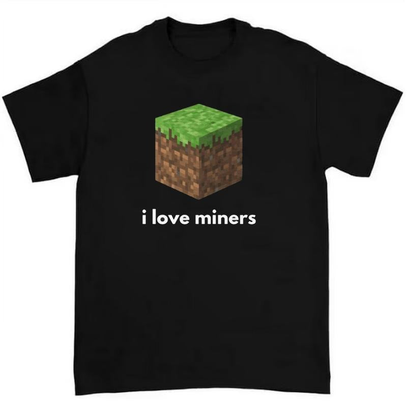 I Love Miners T-Shirt Featuring Bold and Playful Design for Fans Hoodie, Sweatshirt | HypeDripTees.com