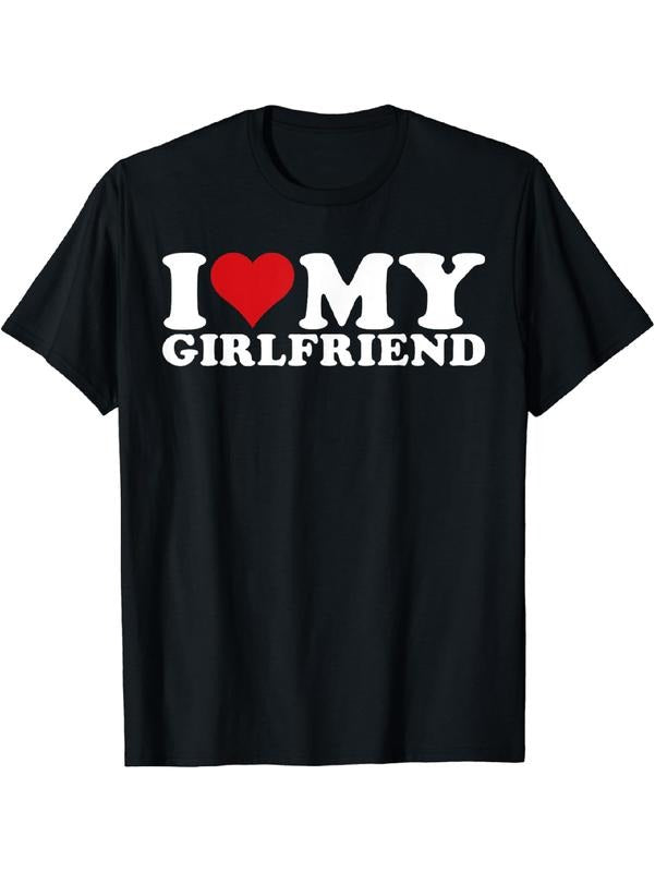I Love My Girlfriend I Heart My Girlfriend GF T-Shirt Graphic Streetwear Hoodie, Sweatshirt | HypeDripTees.com