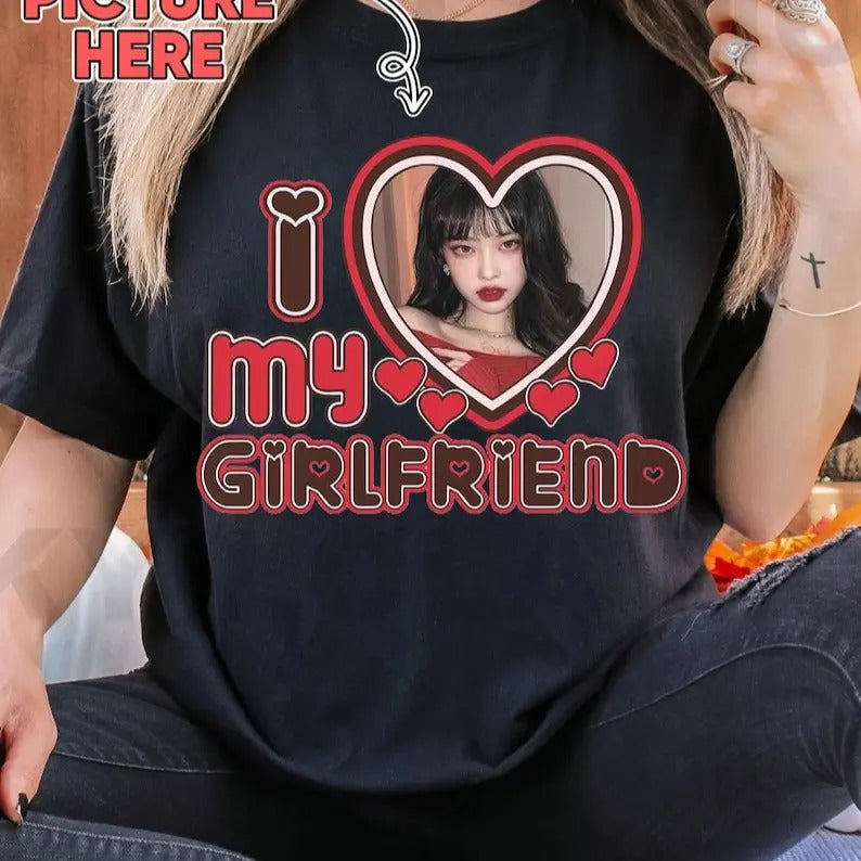 I Love My Girlfriend Shirt Custom, I Love My Boyfriend, I Heart My Girlfriend Shirt, HL88 Hoodie, Sweatshirt