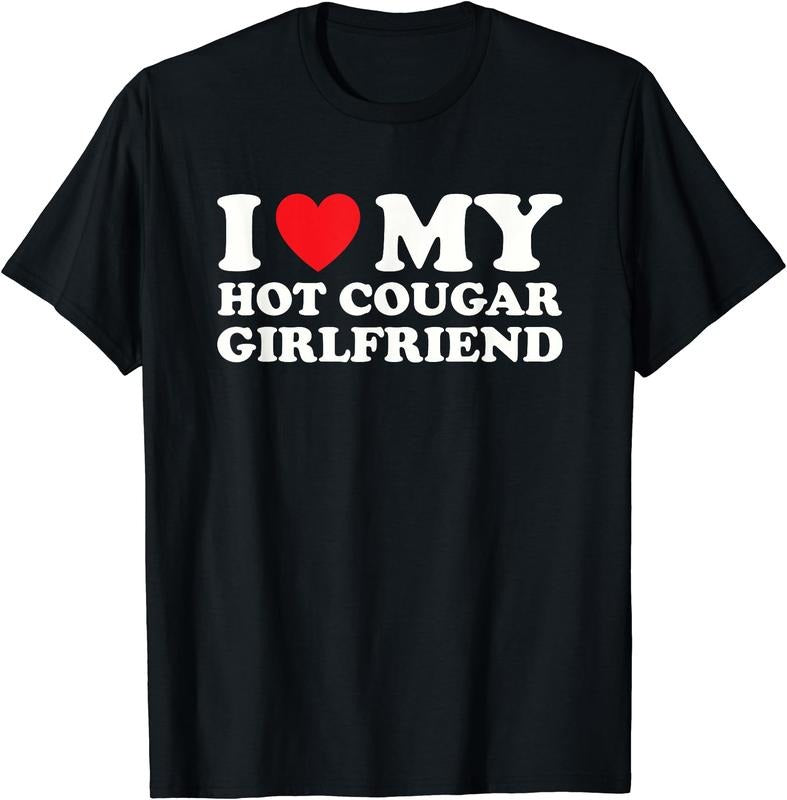 I Love My hot Girlfriend GF T-Shirt | Unisex Cotton Tee, Size S-5XL Hoodie, Sweatshirt | HypeDripTees.com